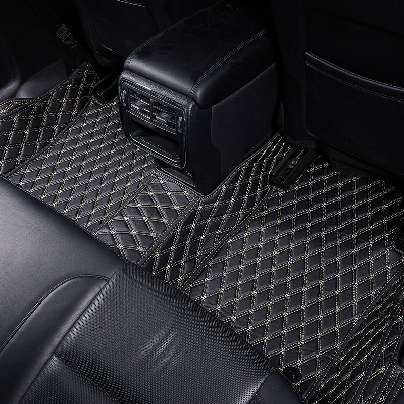 black car mat