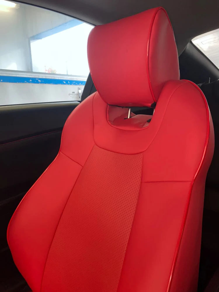 Genesis Coupe Custom Seat Covers In Red